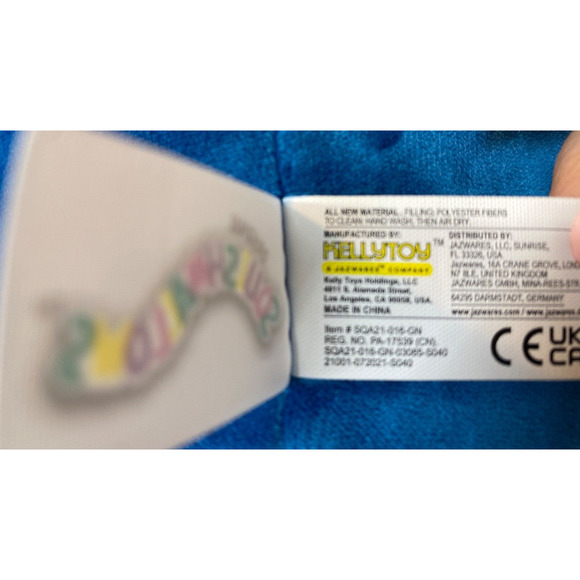 Squishmallow Rayford the Gnome Plush Kellytoy Rainbow Stuffed Animal 20" - Picture 9 of 9